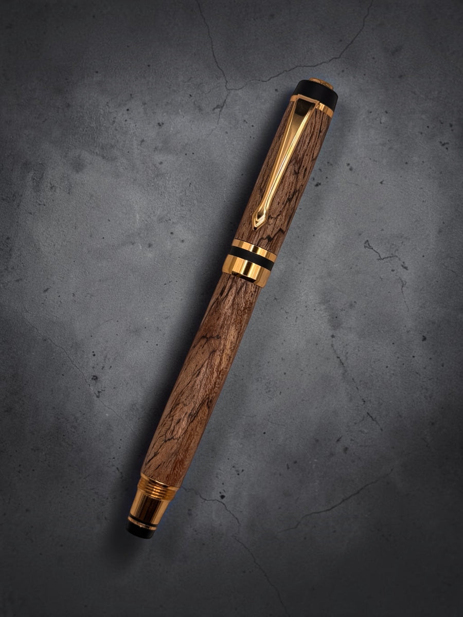83 Spalted Tamarind Elete Fountain Pen