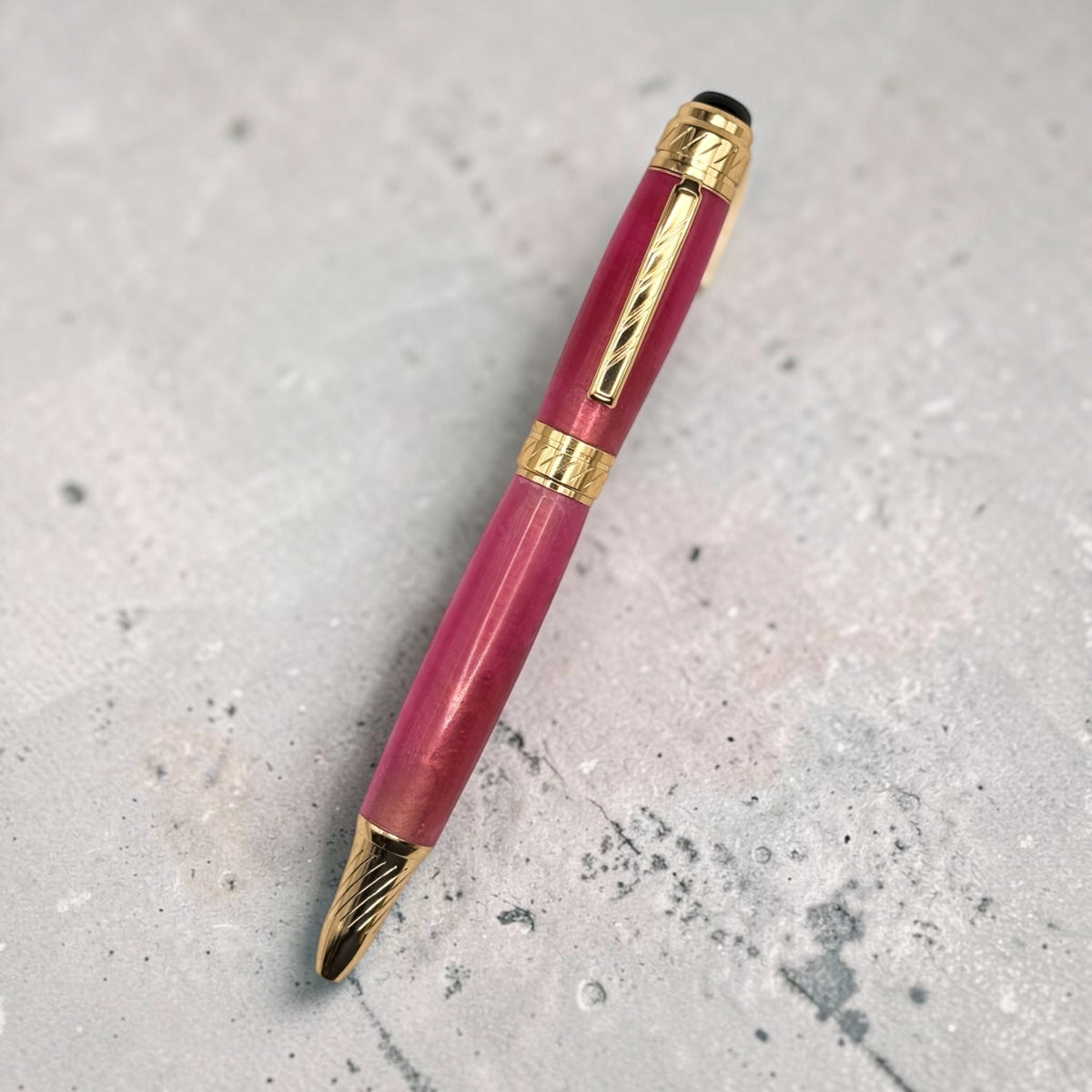 #161 Cyclone Glold Acrylic Ball Point