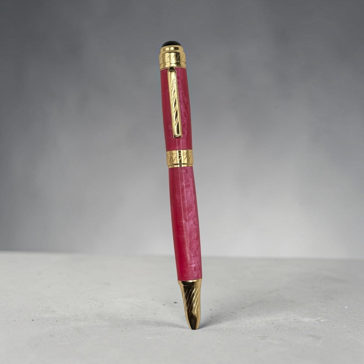 #163 Cyclone Glold Acrylic Ball Point