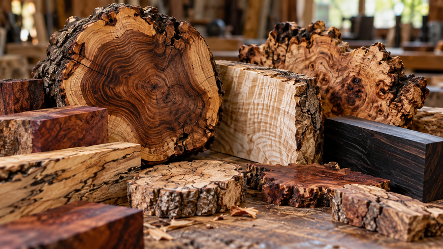 Spalted grain