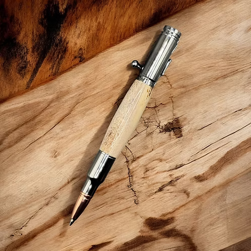 122 Deer Antler Bolt Action Pen